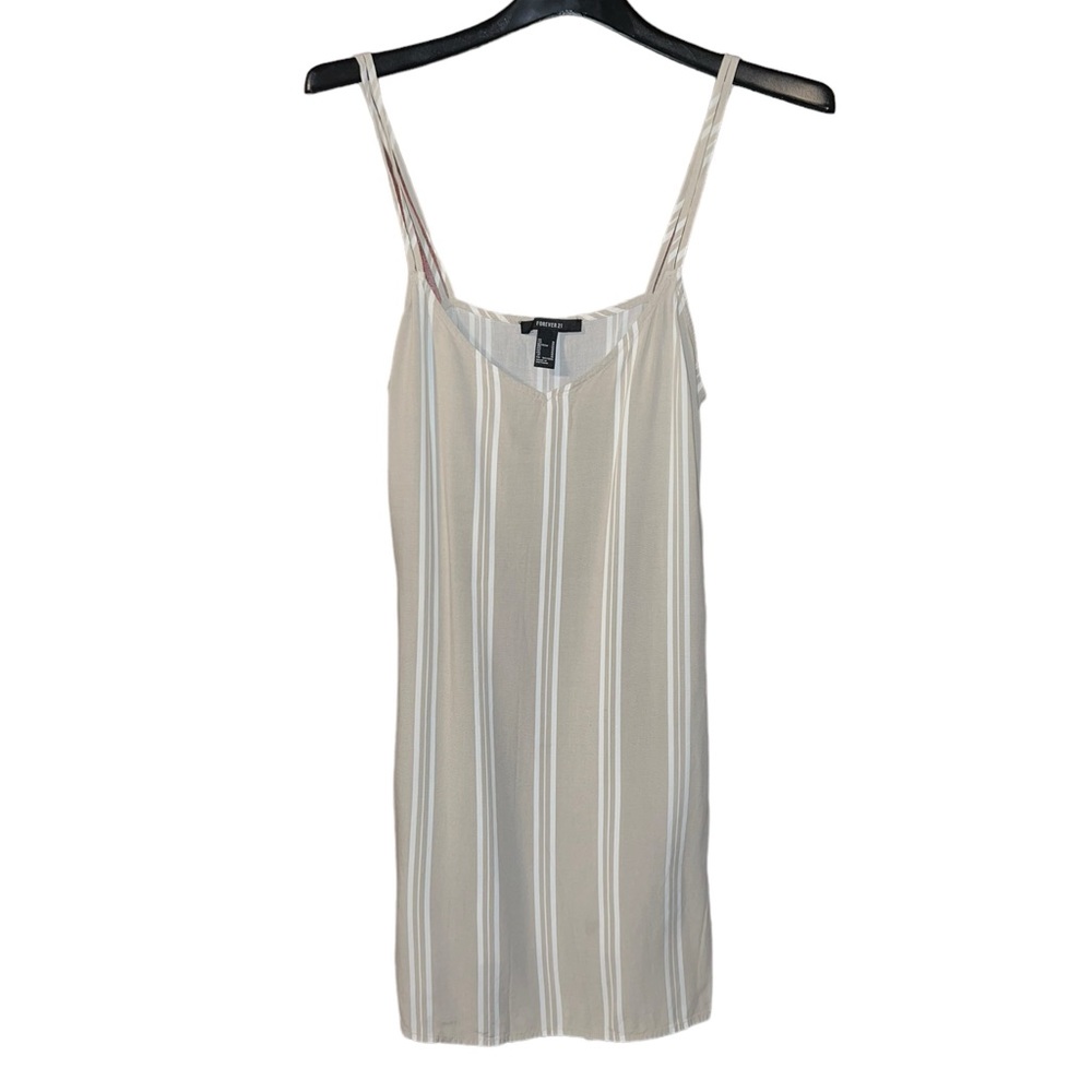 Forever 21 Women’s Stripped Dress Size Medium with Tie Back